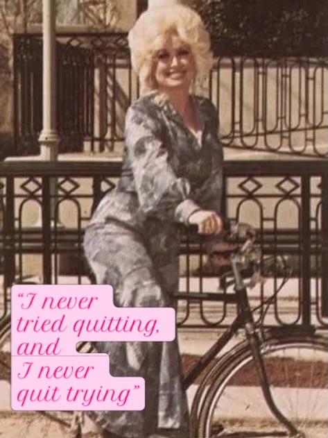 Paying tribute to the incomparable Dolly Parton today, a true icon of grit, generosity, and heart.  

“I never tried quitting, and I never quit trying.”

Dolly spent her life showing the world what it means to keep pushing forward—not just in her music, but in her fierce dedication to uplifting children, inspiring literacy, and spreading pure kindness. That spirit of never quitting, of trying again even when things get tough, is a lesson we hold close every single day.  

Rest in peace, Dolly. Thank you for leaving the world a whole lot brighter than you found it. ❤️✨