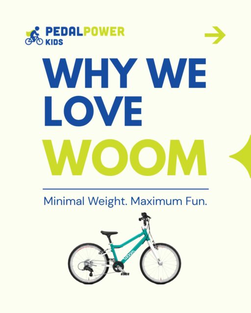 🚲 Minimal weight, maximum fun!

One of the reasons we love Woom? Their bikes are designed with kids in mind, from lightweight frames to the little details that make a big difference.

The result? A bike that’s easier for little riders to handle, helping build confidence and making more room for what matters most: the FUN! 💚

Looking for the right bike for your rider? We’d love to help!

📩 Email bikes@pedalpowerkids.com to find your child’s Woom.

#PedalPowerKids #WoomBikes #KidsBikes