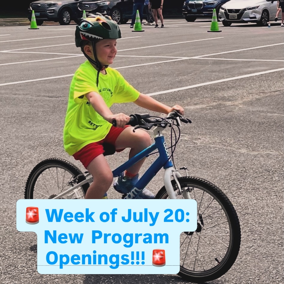 You’ve been asking for Learn to Ride classes outside of our summer camps, and single session options for riders needing additional support- NOW REGISTERING FOR JULY 20 WEEK in Annapolis! 4 Day Accelerated Learn to Ride Bootcamp offered at 4 or 5 pm! Or, register for our drop-in Learn to Ride 1.5 Practice Clinic at 6- a great option for riders who’ve recently completed LTR camp and need a little additional instructor support and facilitated practice. Registration now open on our website- and we anticipate it will fill quickly. Bikes will be provided for LTR Bootcamp and by request for LTR 1.5 Clinic. #learntoride #bikeclass #morekidsonbikes #wearepedalpowerkids