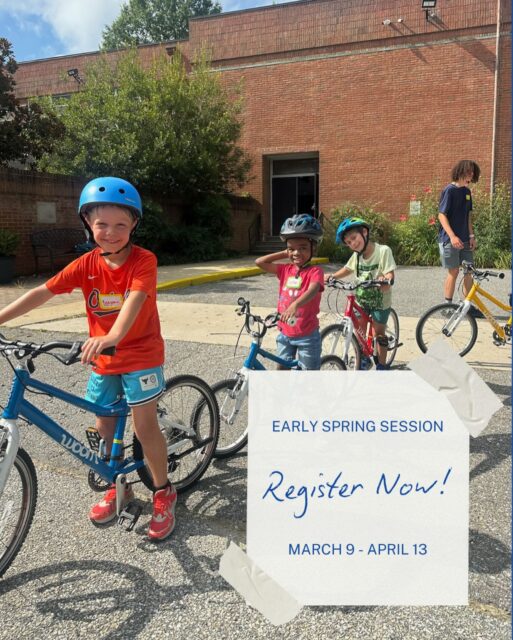 Our Early Spring Session kicks off the week of March 9 and runs through April 13, giving families an extended season and built-in flexibility around spring break. That means more riding, more progress, and more confidence heading into summer.

From first glides in Learn to Ride and Minis to advancing skills in Bike Club Level 2, we have options for riders at every stage. With weekday and Saturday classes available — and easy make-up scheduling — it’s designed to fit real family schedules.

If spring riding is on your mind, now’s the time to grab your spot! Link in bio.