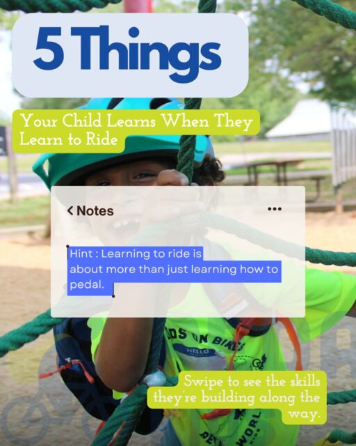 Learning to ride is about so much more than just learning how to pedal. 🚲

It’s about building balance, confidence, coordination, independence, and the courage to keep trying when something feels hard. 💙

And the best part? Our fall classes start next week!

If your child is ready to get started, there’s still time to register. Head to the link in our bio to find a class and get them riding this fall! 🚲

#PedalPowerKids #LearnToRide #MoreKidsOnBikes #KidsBikes #BikeSkills